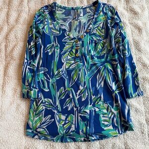 VGUC Lilly Pulitzer Palmetto Top in Bamboom